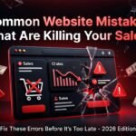 Common Website Mistakes That Are Killing Your Sales
